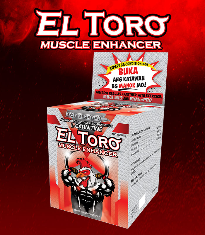 El Toro Amino Acids + Vitamin E + Probiotic + L-Carnitine (100 Tablets –  WWW.