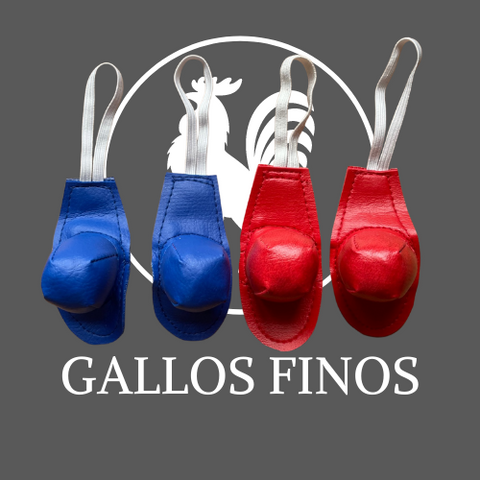 Gallos Finos Leatherette Muff (Set of 4)