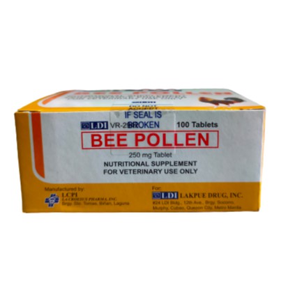 Bee Pollen 250mg (100 Tablets)
