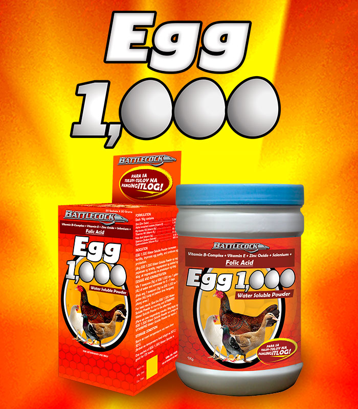 Egg 1000 Water Soluble Powder (Box of 20 Sachets)