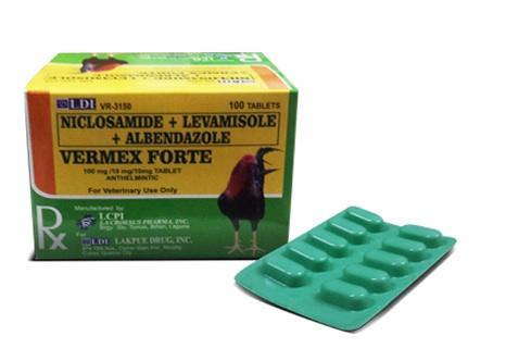 Vermex Forte Tableta (100 Tabletas)