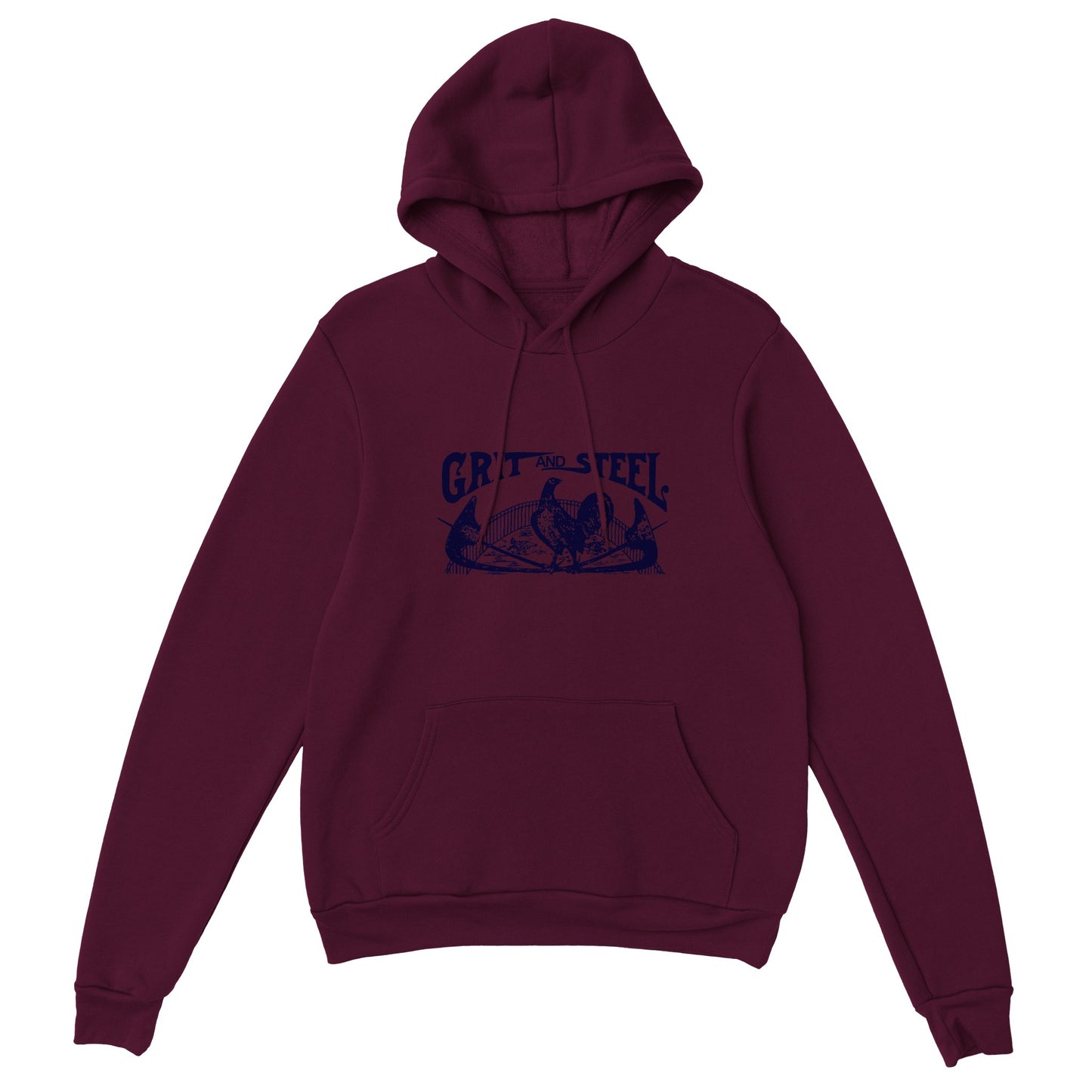 Grit and Steel Classic Unisex Pullover Hoodie