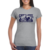 Grit and Steel Classic Womens Crewneck T-shirt