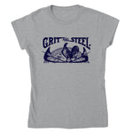 Grit and Steel Classic Womens Crewneck T-shirt