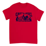 Grit and Steel Heavyweight Unisex Crewneck Adult T-shirt